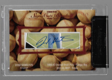 2012Tristar Signa Cuts Josh Hamilton & Tim Beckham Uncirculated Cut Auto #5/5