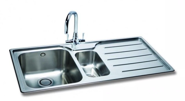 Carron Phoenix Ibis 150 Stainless Steel 1 5 Bowl Left Hand Drainer