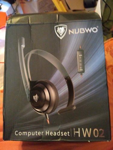 Nubwo Computer Headset HW02 Red Cable 