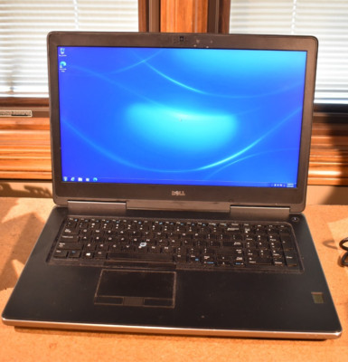 Dell Precision 7710 17'' i7-6820HQ 32GB 512GB SSD NVidia M3000M Windows 7 Pro