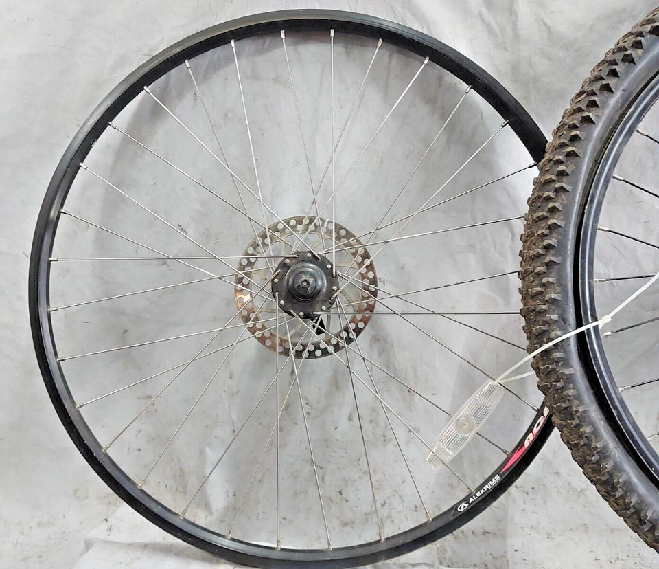 WTB Speed Disc/Alexrims Ace 26" MTB Bike Wheel Set 135/100 Hyperglide Ships USA - Image 3 of 4