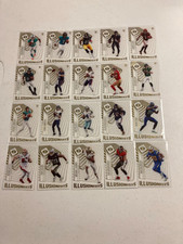 2021 panini illusions football ILLUSIONISTS gold complete set-20 cards