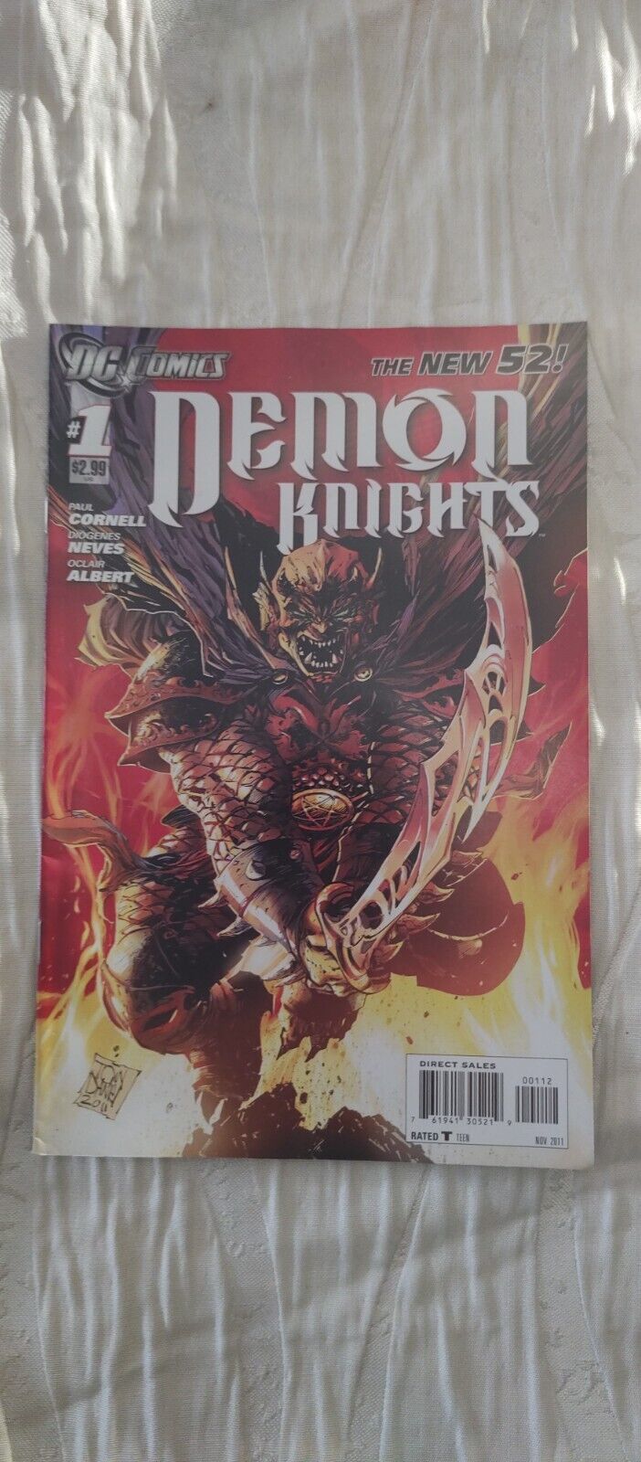 Cb16~comic book~rare good condition DC comics demon knights the new 52 #1