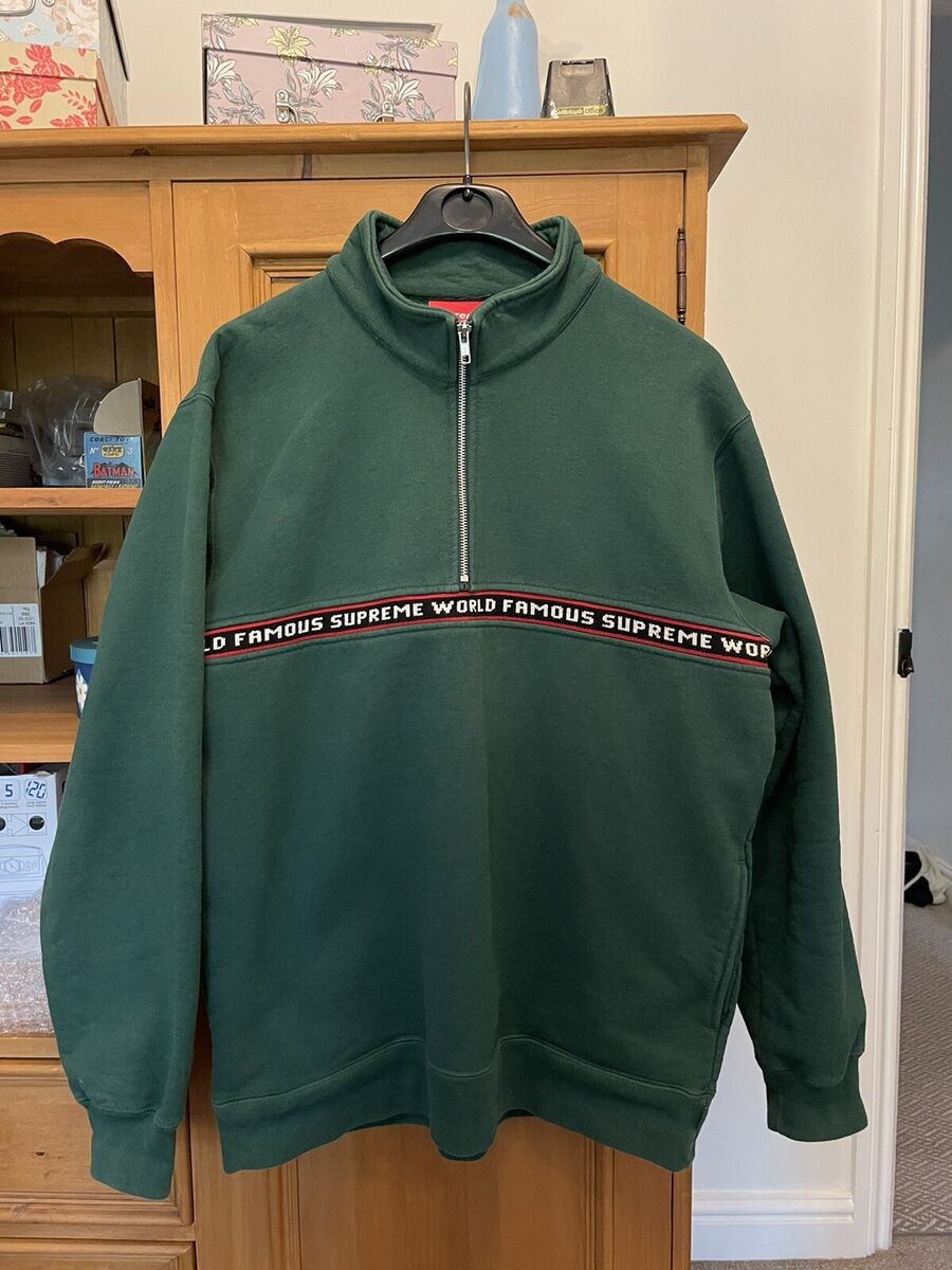 Supreme world famous 1/4 Zip Sweatshirt XL | eBay Supreme world famous 1/4 Zip Sweatshirt XL | eBay