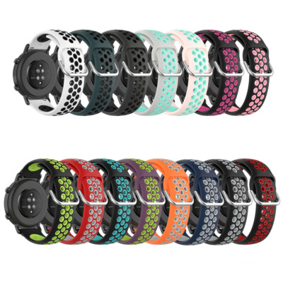 Silicone Strap Sport Band for Samsung Galaxy Watch 3 4 5 6 Active 2 40mm/44mm S3