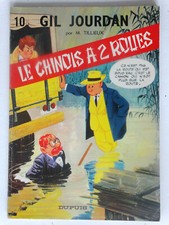 BD GIL JOURDAN  Le chinois à 2 roues  tome 10  EO 1967 cote 80   TTBETAT (Y1GB38