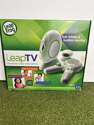 Leap Frog Leap TV Educational Video Gaming System, Controller, Camera