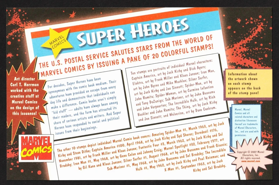 FDC Marvel Silver Surfer US Postage Stamp and Spider-Man Cancel First Day Cover Foto 4 de 4