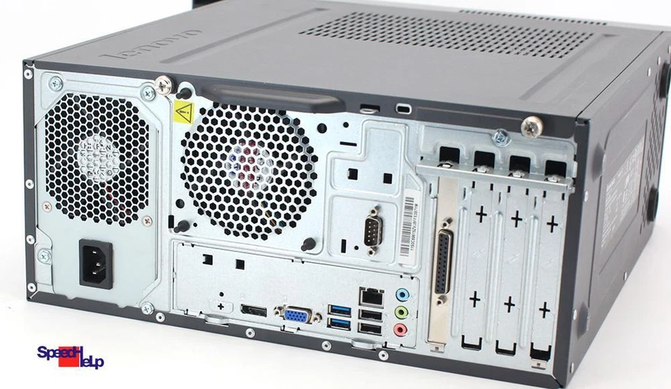 IBM Lenovo ThinkCentre E73 Computer PC RS-232 Parallelo Lpt Windows 10 240GB SSD - Immagine 3 di 4