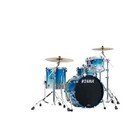 Tama Starclassic Walnut/Birch 3pc Drum Set w/20"BD Molten Blue Ice Fade