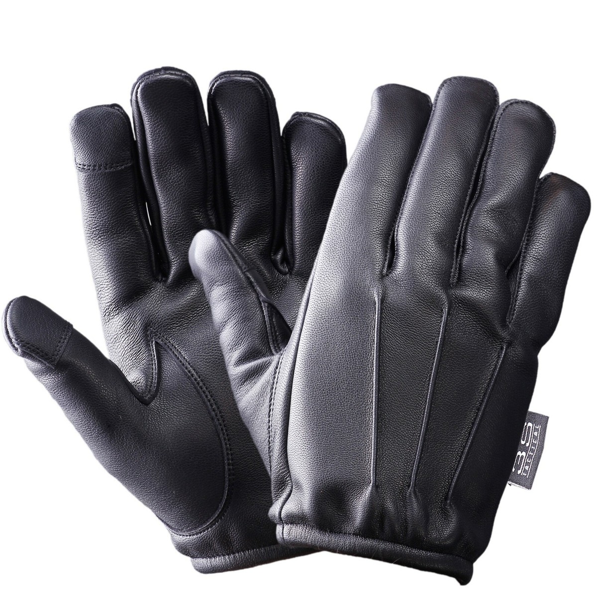 CUT RESISTANT PATROL DUTY SEARCH POLICE LEATHER GLOVE MADE WITH