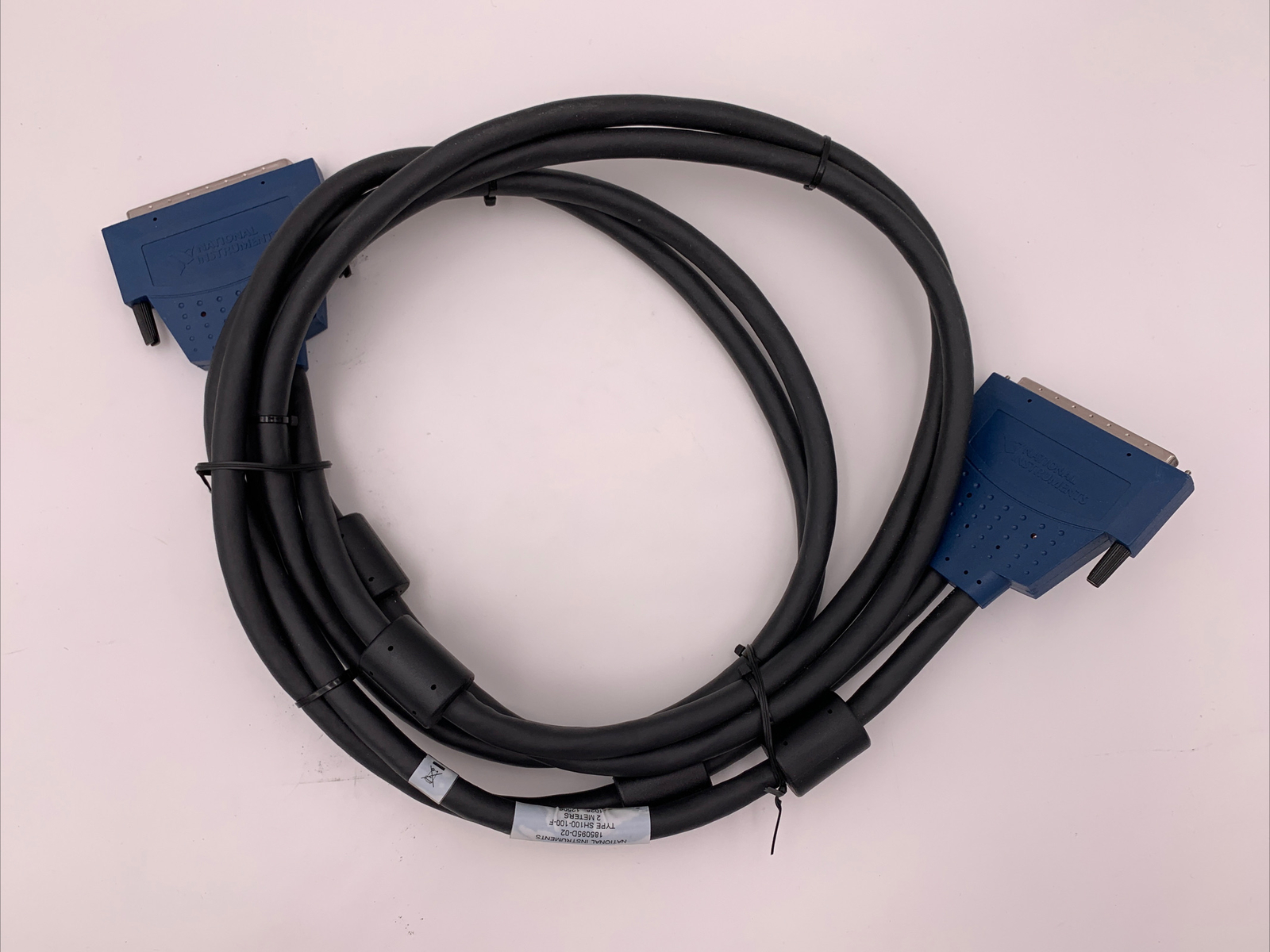 National Instruments 185095D02 SH100100F Shielded 100Pin Cable 2m eBay