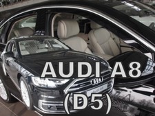 Wind deflectors for AUDI A8 D5 IV  2017- 4.doors 4.pc set HEKO 10262