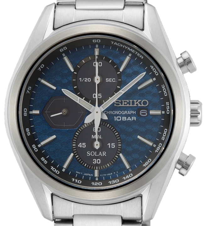 Seiko Prospex blaues Zifferblatt Herrenuhr - SSC801P1