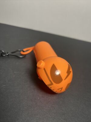 DaGeDar Flip Action Orange Carrying Case with 3 balls skull lizard