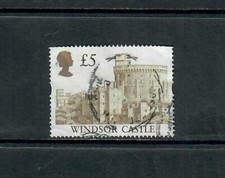 CASTELLO 1997 £5 STAMPA ENCEDE SG 1996 USATO