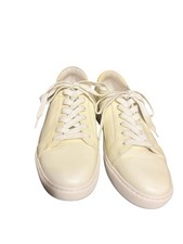 Kenneth Cole IVORY Women's Kam Fashion Sneakers, US 8 M w/Gold Strip BRAND NEW