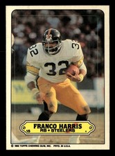 1983 TOPPS STICKERS #15 FRANCO HARRIS STEELERS