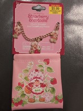 Strawberry Shortcake Bracelet  Drawstring Pouch