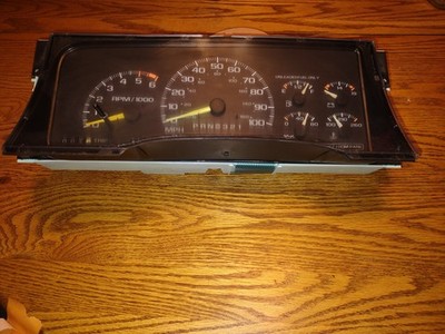 Chevy Tahoe Sierra Yukon instrument cluster 192K speedometer 95-99 220K OEM