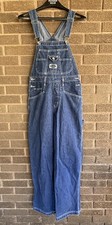 Vintage 90s Y2K R.V.T. Carpenter Overalls Straight Leg Womens 28 Sz LS Bib