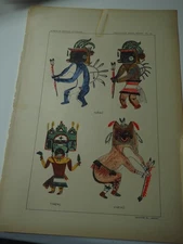 Bureau of American Ethology, Hopi Katsinam, Panwu, Tiwenu, Kwewu