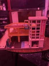 Vintage Fisher Price Car Park Garage Parking Lift classic  1970s Retro Toy