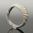 SUPERB ANCIENT VIKING BRONZE RING - CIRCA 9th/10thC     (BR02)