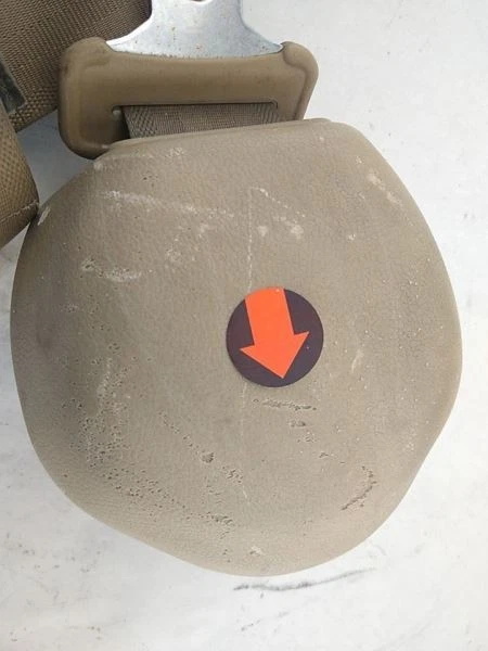 Mitsubishi 3000GT DODGE STEALTH Pair of Front Seat Belt Retractors 91-99 - Image 3 of 4