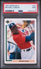 1991 UD #SP1 MICHAEL JORDAN PSA 9