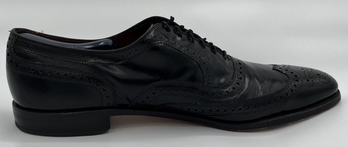 Allen Edmonds McAllister Oxford Wingtip Brogue Black Leather Shoes Size 15AA Allen Edmonds  main image 2