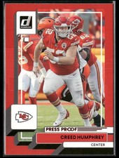 2022 Donruss #274 Creed Humphrey Red Press Proof
