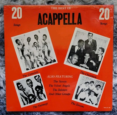 V/A The Best Of Acappella LP US 1965 Doo Wop ROCK N ROLL Velvet Angels  EX/EX 
