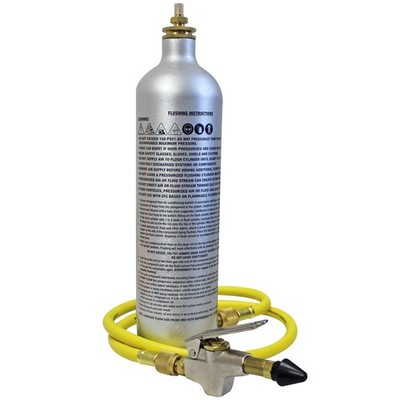 Mastercool 91046-A A/C System Flush Kit with Flush Gun, Hose, 33 oz. Canister...