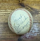 Joe DiMaggio SIGNED Vintage Spalding Baseball “To Frank” Yankees JSA LOA