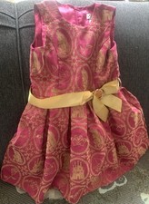 Disney Store Girls Dress Sleeping Beauty Princess 4 Sparkle Purple Fancy Party