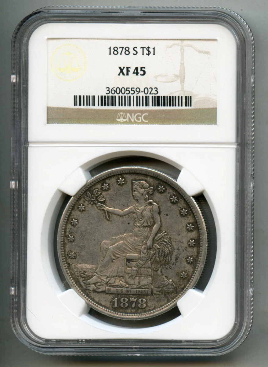 Grade XF 45 US Trade Dollars (1873-1885) for sale | eBay