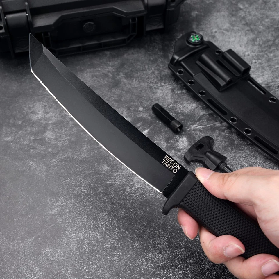 Faca de caça COLD STEEL Recon Tanto 7 polegadas lâmina afiada - Imagem 3 de 4