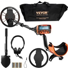 Metal Detector for Adults  Kids, 10 Inch Waterproof Search Coil with LCD Di...