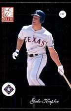 Gabe Kapler 2001 Donruss Elite #105 Rangers MLB READ FREE SHIPPING AutographDen