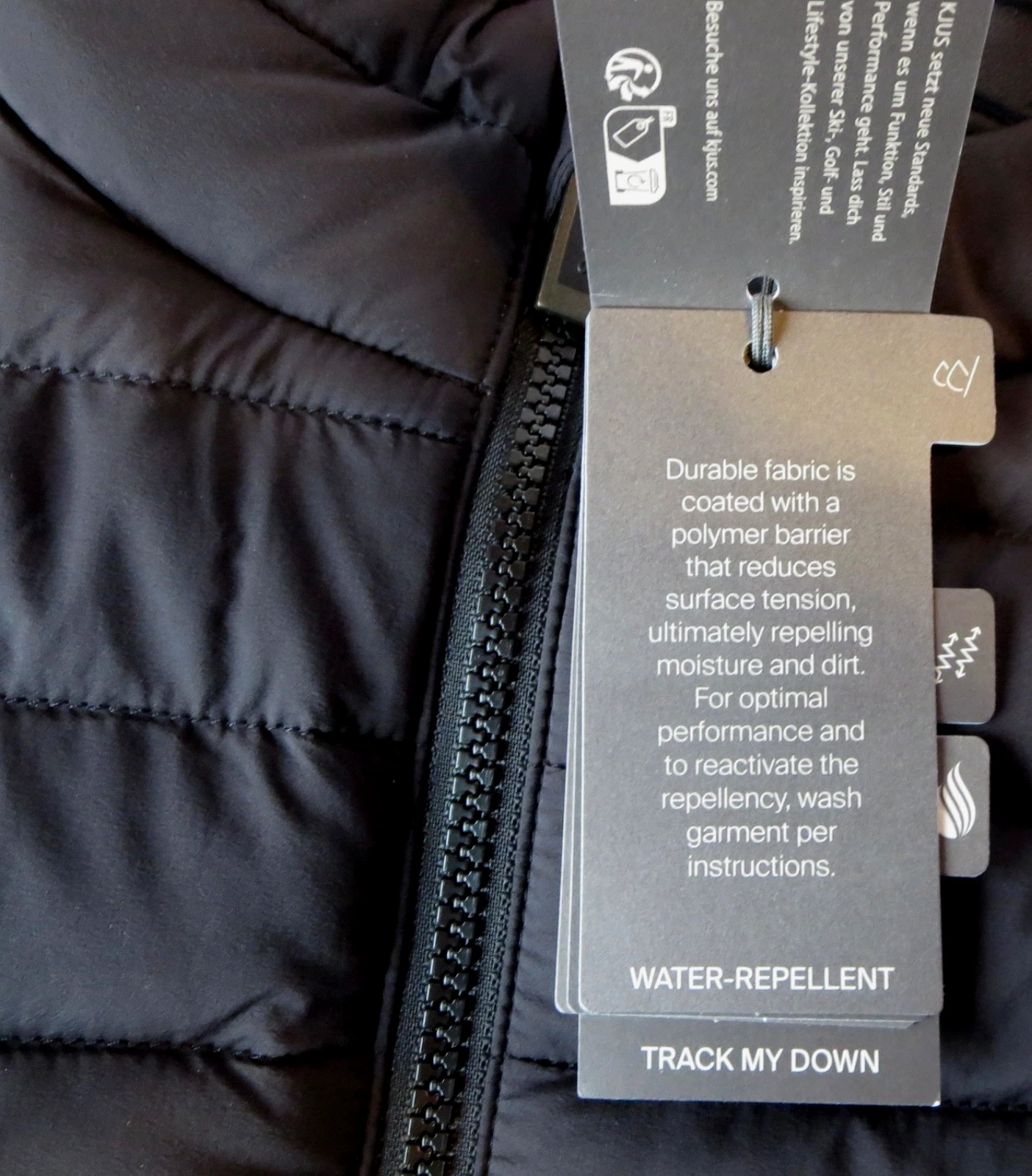 KJUS FRX Blackcomb Down Vest (Size 52 Large) Black Puffer Men's NEW Retail $400 image 8