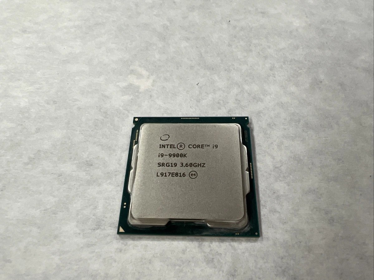 Intel Core i9-9900K Processor Model Computer Processors (CPUs) for