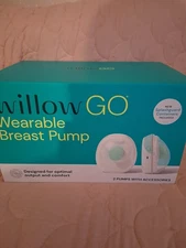willow go wearable breast pump new in unopened box.