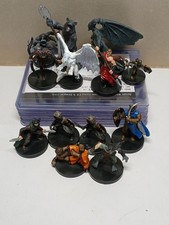 Dungeons And Dragons Miniatures Lot Of 13 Dragoneye Miniatures W/ Cards