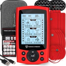 Unit Muscle Stimulator, Electronic PMS Pulse Massager Machine for Shock Physical