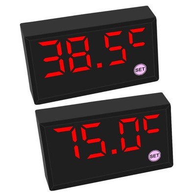 Multifunction Voltmeter Thermometers for Motorcycle Electric Scooter