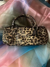 Leopard Print Purse  New