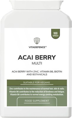 Acai Berry Multi | mit Vitamin B6, Zink, Biotin & Botanicals -