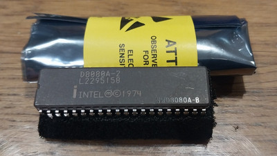 Intel D8080A-2 8-Bit 2,6MHz 40-Pin CDIP Mikroprozessor /AMD Äquivalent - NOS