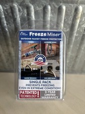 Freeze Miser Outdoor Faucet Freeze Protector Protection Made In USA New
